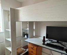 Bunkbed with Desk