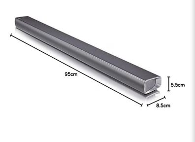 TV Speakers Soundbar w. Subwoofer