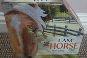 Brand new jigsaw in the shape of a horse's head