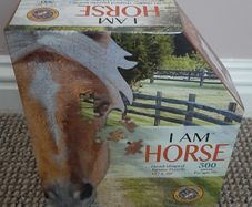Brand new jigsaw in the shape of a horse's head