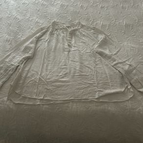 Zadig and Voltaire Cream Tink Blouse Small