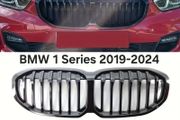 BMW 1 Series Black Front Shadowline Grille Grill For BMW F40 2019-2024