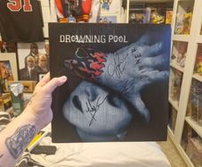 Drowning Pool Sinner Vinyl Record Signed By Original Members
