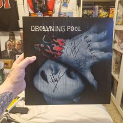 Drowning Pool Sinner Vinyl Record Signed By Original Members