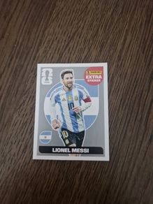 Silver Lionel Messi Panini Extra Sticker Fifa World Cup 2026