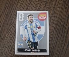 Silver Lionel Messi Panini Extra Sticker Fifa World Cup 2026