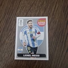 Silver Lionel Messi Panini Extra Sticker Fifa World Cup 2026