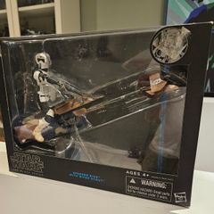 Star Wars The Black Series Scout Trooper and Speeder Bike