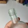 192 - Antique Applied Lip Sea Glass Decorative Collectible Bottle Image 3