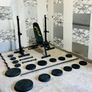 Adjustable Rack Bench Weights Barbell Dumbbells Image 10