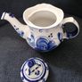 Gzhel Hand Painted Porcelain  Decorative Teapot Image 6