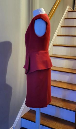 Ted Baker red fitted dress, Size 3