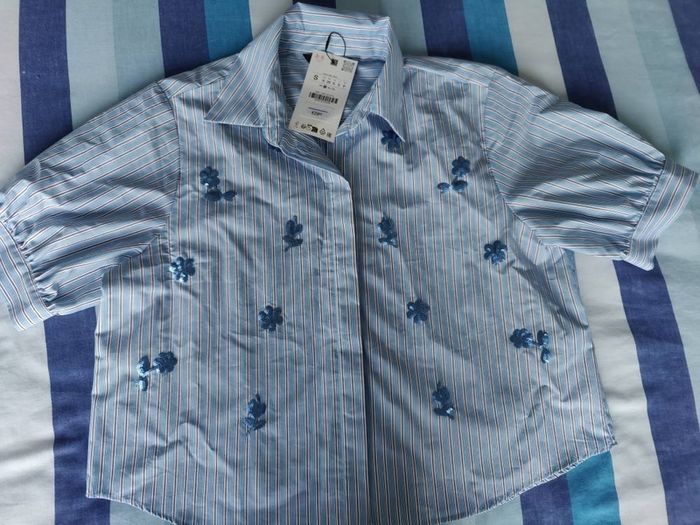 Zara Brand New Top Short size S