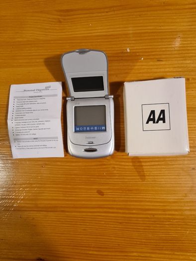 Fabolous Flexible Pocket Book Light. In Perfect Working Order. Complete With Box. Make Nice Present For Book Reader. Plus an AA personal organizer.