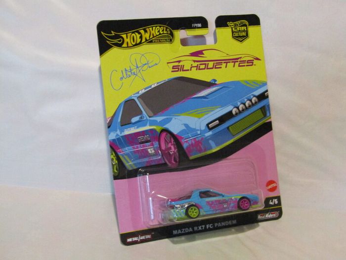 Hot Wheels Premium Car Culture Silhouettes Mazda RX7 FC Pandem Brand New Sealed