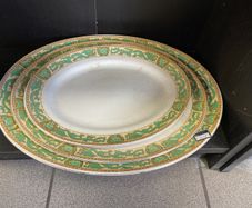 Set of three plates