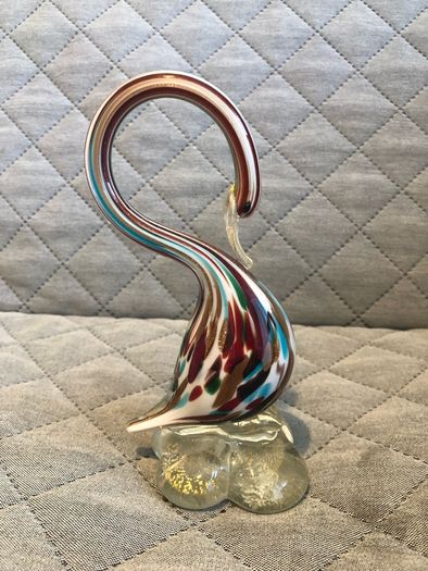 Vintage Murano swan, goose, bird