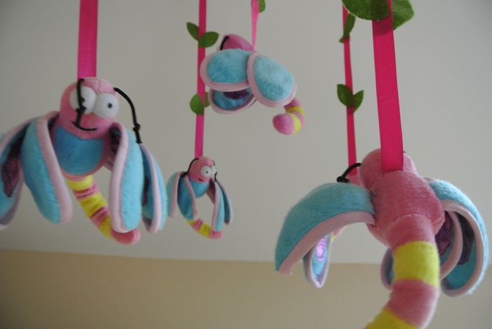 Bumble Bee Ceiling Mobile.