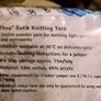 Crelando "Thea" Batik Knitting Yarn. 12 x 50g skeins. + Bonus Gift. Image 9