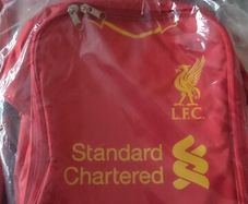Liverpool backpack, lunch bag and pencil case