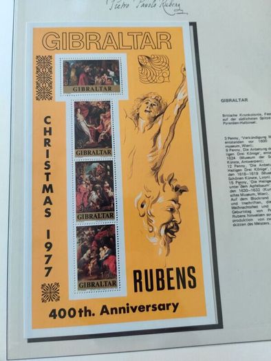 Paul Rubens 55 Pages Stamps Album World Collection