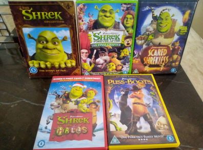 Shrek Dvd Collection Classic Family Movies