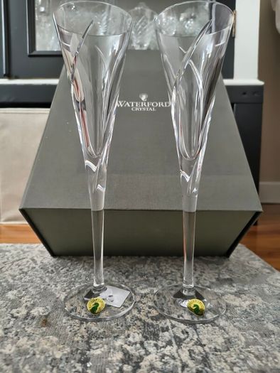 Waterford Crystal Champagne Flutes