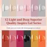 NEW SALE | Gel Nail Polish Kit with 36W U V Nail Lamp VANREESA 12 Autumn Colours Gel Nail Polish Set Manicure Image 5
