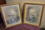 Pair of Andres Orpinas Framed prints