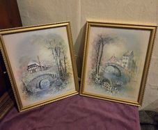 Pair of Andres Orpinas Framed prints