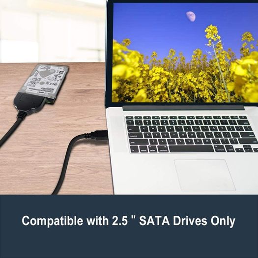 USB 3.0 to SATA III (UASP) 5Gbps Converter Adapter Cable for 2.5" SATA HDD/SSD Drives (Brand New/Warranty)