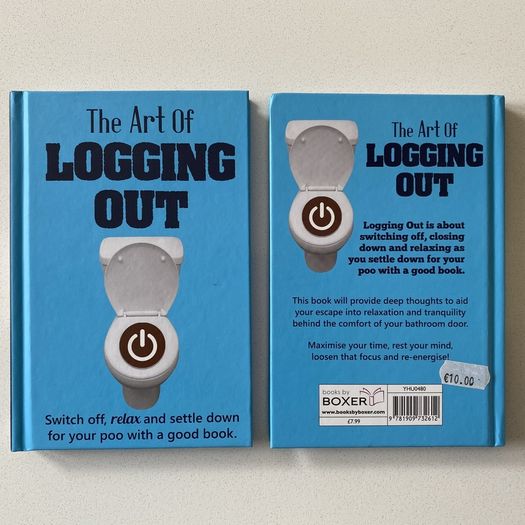 The Art Of Logging Out, Hardback | 96 pages