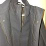 ZARA Mens Smart NavyBlack Elegant Overcoat RRP 120 Image 3