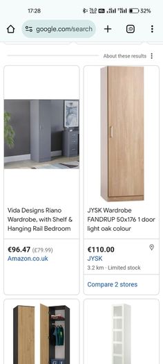 Single wardrobe