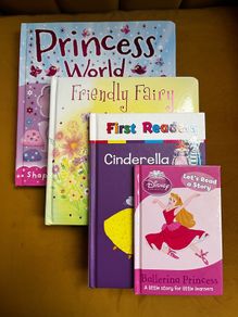 Princess & Fairy Hardback bundle 4 Books