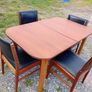 mid century crannac teak dining set Image 10