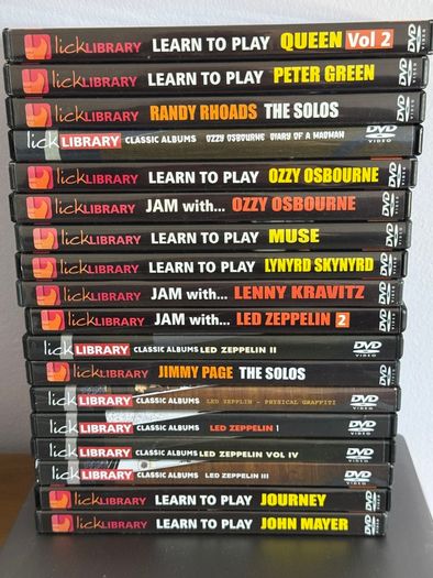 Lick Library Guitar DVDs