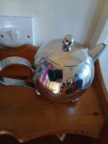 0.7 Ltr. Chrome Tea/Coffee Pot