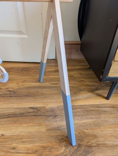 Twin wooden/grey baby gym