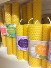 beeswax candles