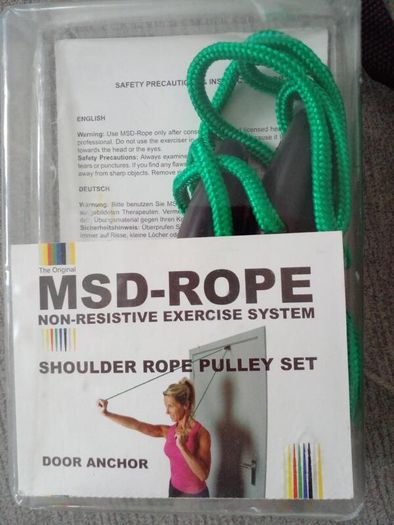 Exercise rope system