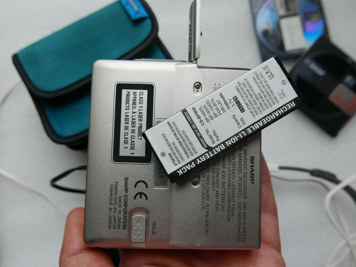 Sharp Minidisc Recorder Player Md Ms701h  Works Well.