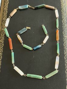necklace and bracelet