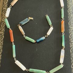 necklace and bracelet