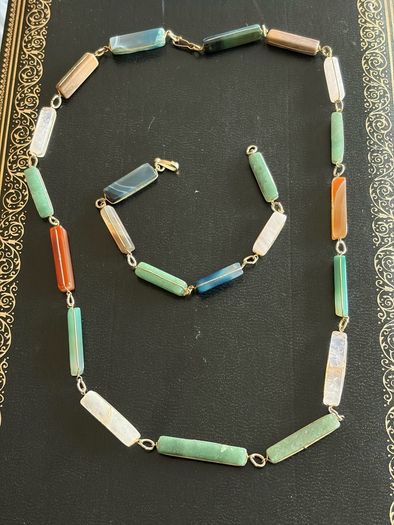 necklace and bracelet