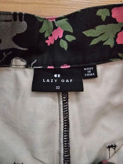 Lazy Oaf Mens Floral Trousers