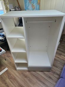 open wardrobe
