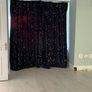 Custom made full length curtains and curtain pole . Image 2