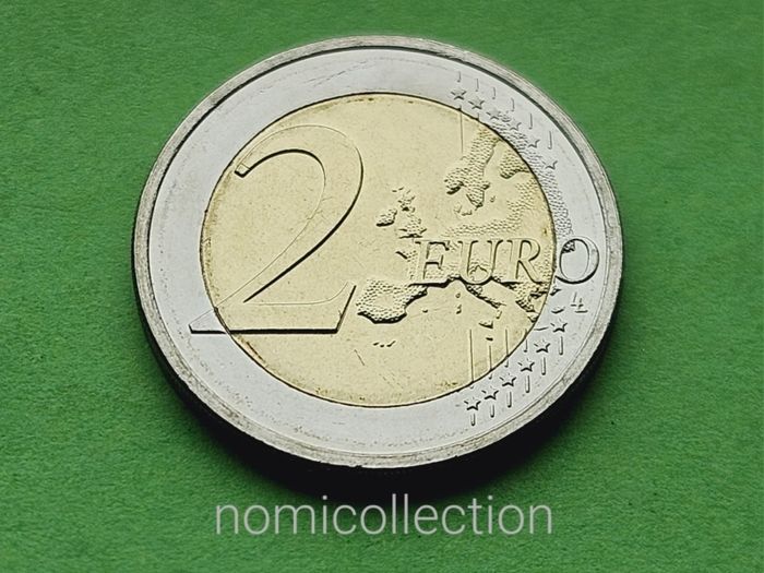 Luxembourg 2019 year Uncirculated 2 Euro coin.