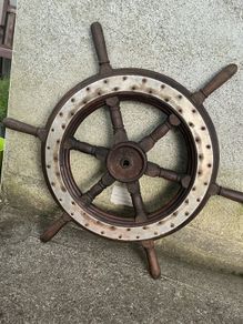Genuine original ships wheel
